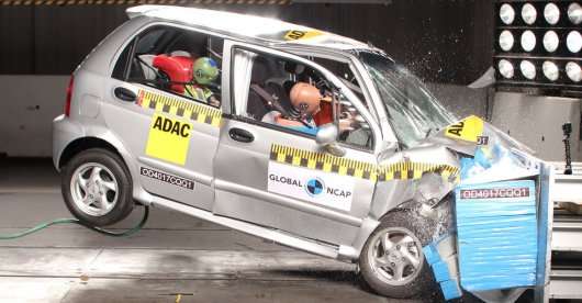Краш-тести Global NCAP показали низьку підготовку пяти популярних моделей