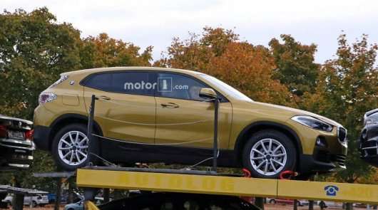 Шпигунські фотографії розкрили зовнішність 2018 BMW X2