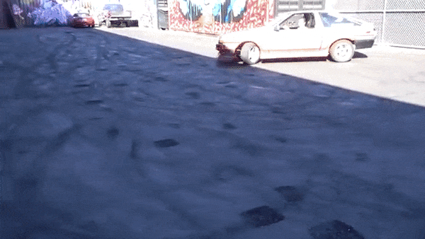 Дріфт на електричній Toyota AE86