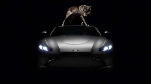 Aston Martin прорекламував новий Vantage