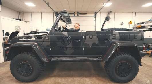 Ось як буде виглядати Mercedes G500 без даху
