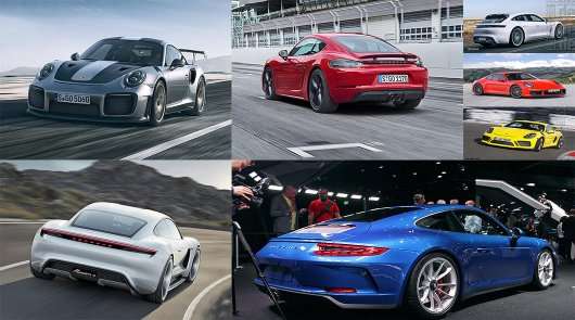 Всі нові моделі Porsche до 2021 року