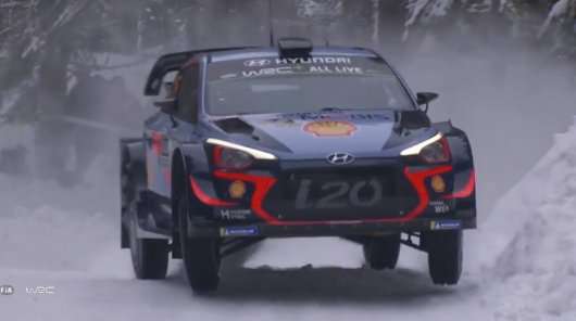 Сніг і лід не страшні сучасним раллійним автомобілів WRC