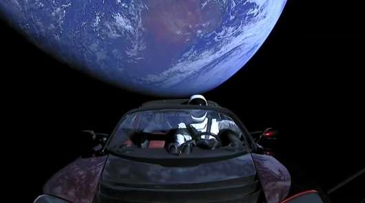 Політ родстера Tesla можна відстежити за допомогою цього сайту