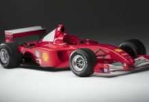 Продається болід на якій Міхаель Шумахер виграв чемпіонат Формули-1