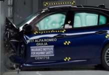 Ненадійна Альфа Ромео Джулія пройшла краш-тест на відмінно