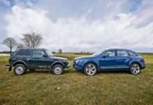 Німці в шоці: Лада Нива проти Бентлі Бентайга