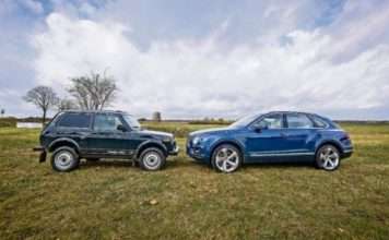 Німці в шоці: Лада Нива проти Бентлі Бентайга