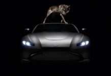 Aston Martin прорекламував новий Vantage