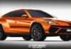 Рендеринг фото першого позашляховика Lamborghini Urus