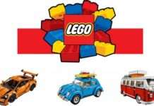 Топ 16 автомобільних збірок від Lego