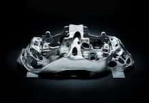 Bugatti планує друкувати гальмівні супорта для Chiron