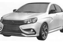 АвтоВАЗ опублікував патентні зображення спортивної Vesta