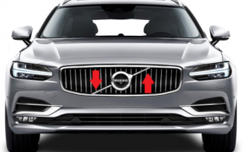 Навіщо в автомобілях Вольво діагональна смужка на решітці радіатора