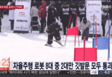 Подивіться на цих смішних роботів-лижників