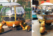 Шаромобіль: “божевільне” творіння французького дизайнера