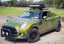 Mini cooper перетворили на пікап