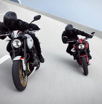 Як флагманський ретро-байк Yamaha піддається нападам Triumph