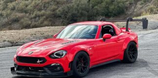 Fiat 124 Spider Gets a High-Performance Honda Engine Swap