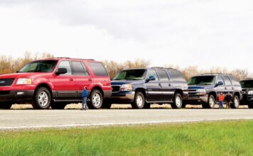 Повнорозмірна битва SUV: порівняння 2002 року