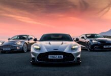 Aston Martin Vanquish святкує 25 років прекрасної швидкості
