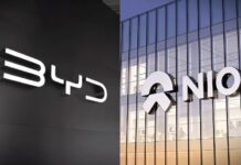 Компанія, що підтримується Nio, розширює мережу зарядних станцій завдяки партнерству з BYD