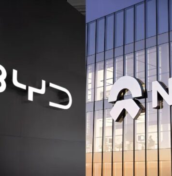 Компанія, що підтримується Nio, розширює мережу зарядних станцій завдяки партнерству з BYD