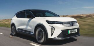Renault Scenic E-Tech verkrijgt volledige subsidie voor elektrische auto’s van de Britse overheid
