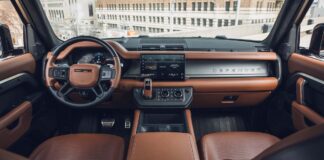 2025 Land Rover Defender Octa: primo sguardo all’interno