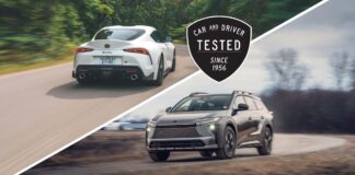 Energia elétrica versus herança de carros esportivos: Toyota bZ Woodland versus GR Supra