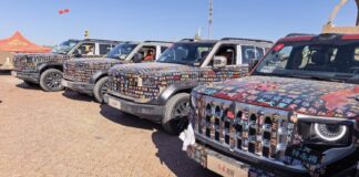 Hongqi stellt auf der Beijing Auto Show 2026 den Hochleistungs-Geländewagen P567 vor