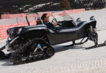 Чиста радість на льоду: їзда на Meyers Manx з радіальним двигуном FAT Big Sky