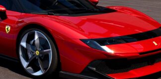 Ferrari’s 849 Testarossa slaat om veiligheidsredenen de uitklapbare koplampen over
