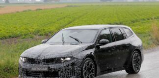 La BMW i3 Touring part en camping