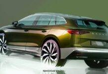 Оновлення Škoda Enyaq: Crystal Face 2.0 та новий колір Olibo Green