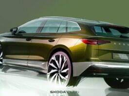 Atualização Škoda Enyaq: Crystal Face 2.0 e o novo Olibo Green