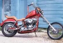 Відновлений Harley-Davidson FXE Cherry Chopper 1978 року